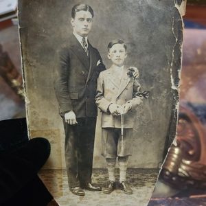 1900s Man and Boy Photograph